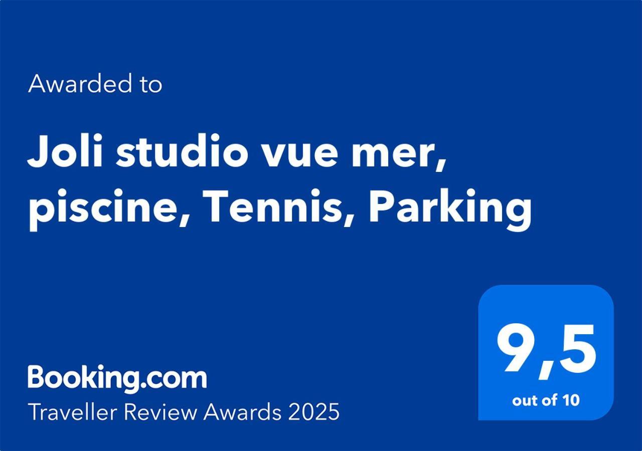 Leilighet Joli Vue Mer, Piscine, Tennis, Parking